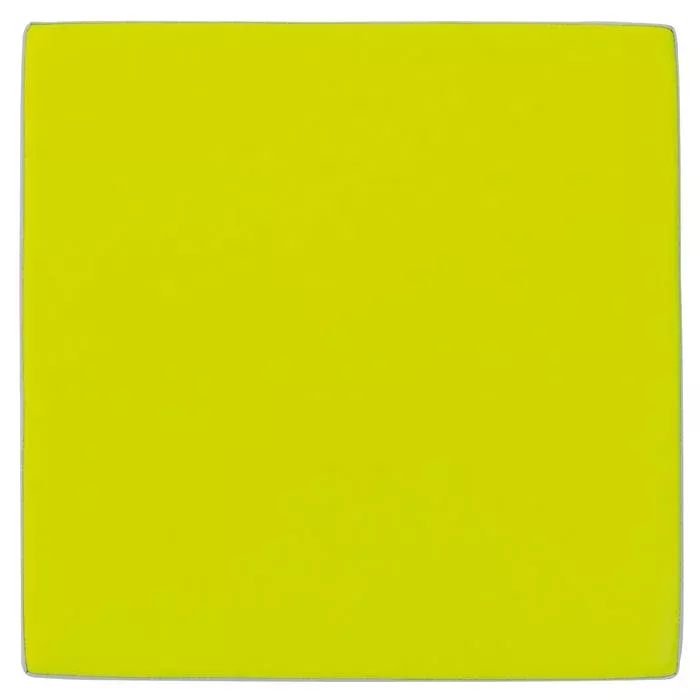 neon gelb, farbige Karte, flaches Quadrat, helle Karte, Daumen-tauglich