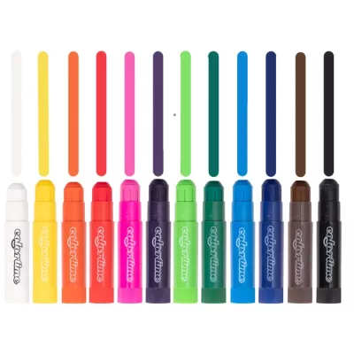Highlighter, Marker, Flachmarkierer, Assorted colors, Kappenfarben