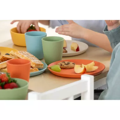 Essteller, Teller-Set, Becher, Geschirr, Frühstückssatz