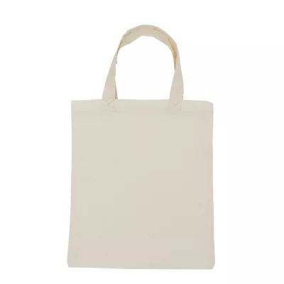 Tasche, Canvas, Beige, Baumwolle, Handtasche
