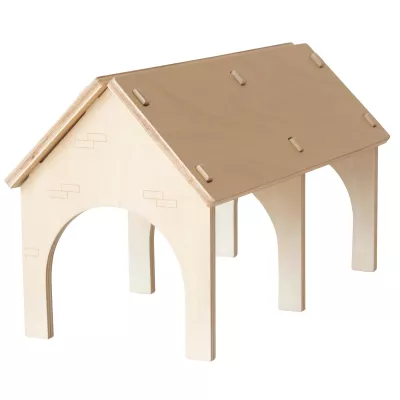 Holzhaus, Spielzeughaus, Puppenhaus, Holzspielzeug, Kinderzimmer