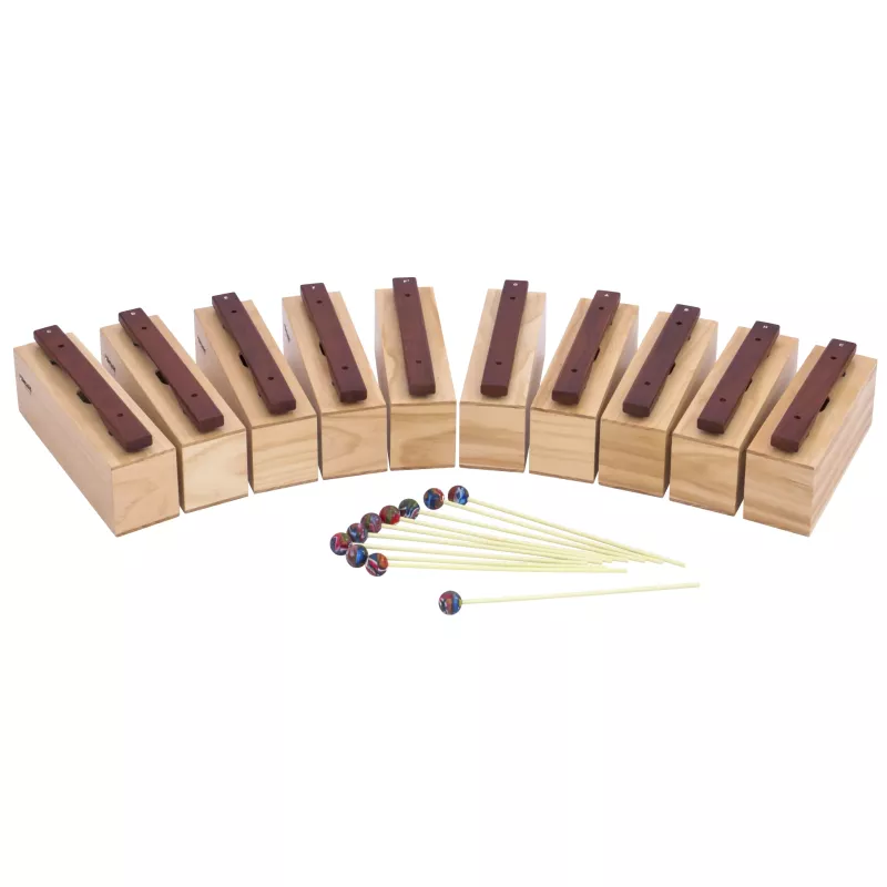 Holzblock, Klangholz, Xylophon, Schlägel, Musikinstrument