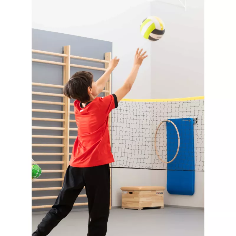 Volleyball, Volleyballnetz, Sporthalle, Kinderfitness, Turnger�26t