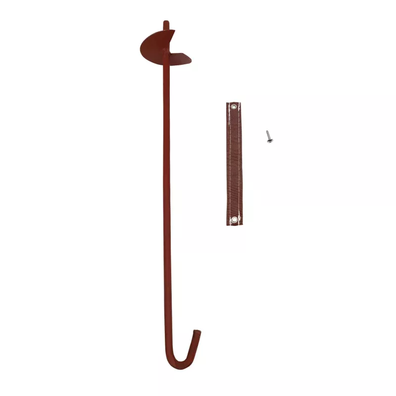 Halterzange, Schneeschaufel, Gehäusehalterung, Bodenhaken, Montageset