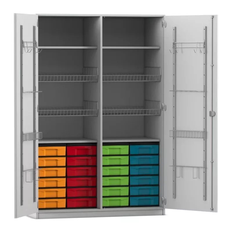 Schrank, Aufbewahrung, Schubladen, Stahl, Kisten