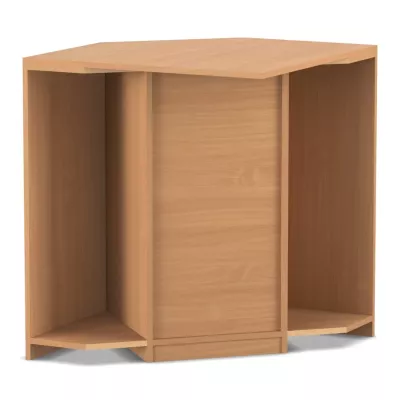 Eckregal, Holz, Holzregal, Küche, Regalboden