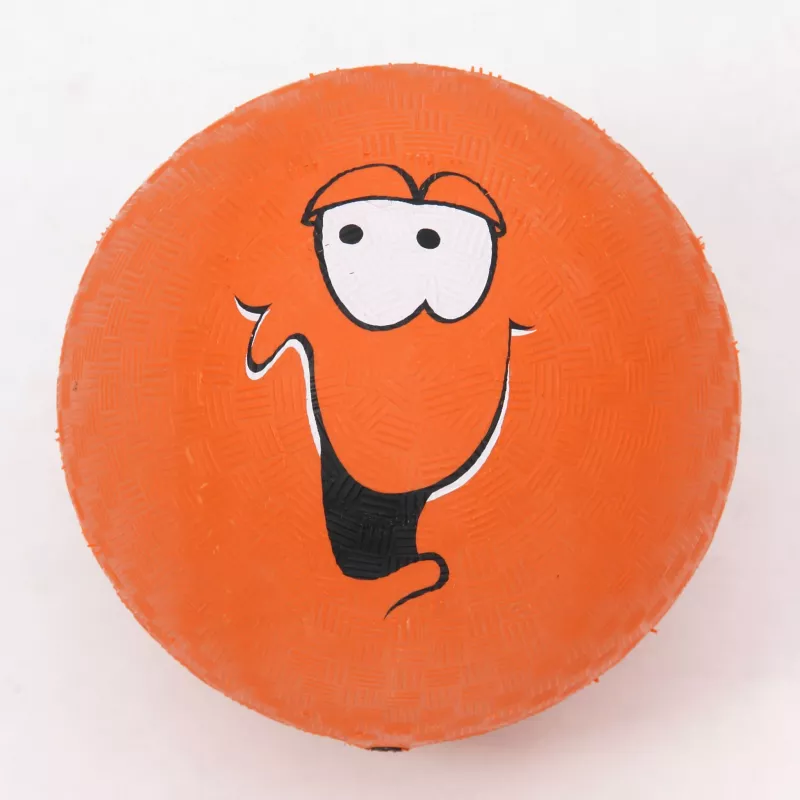 orange, ball,  cartoon, golf, face