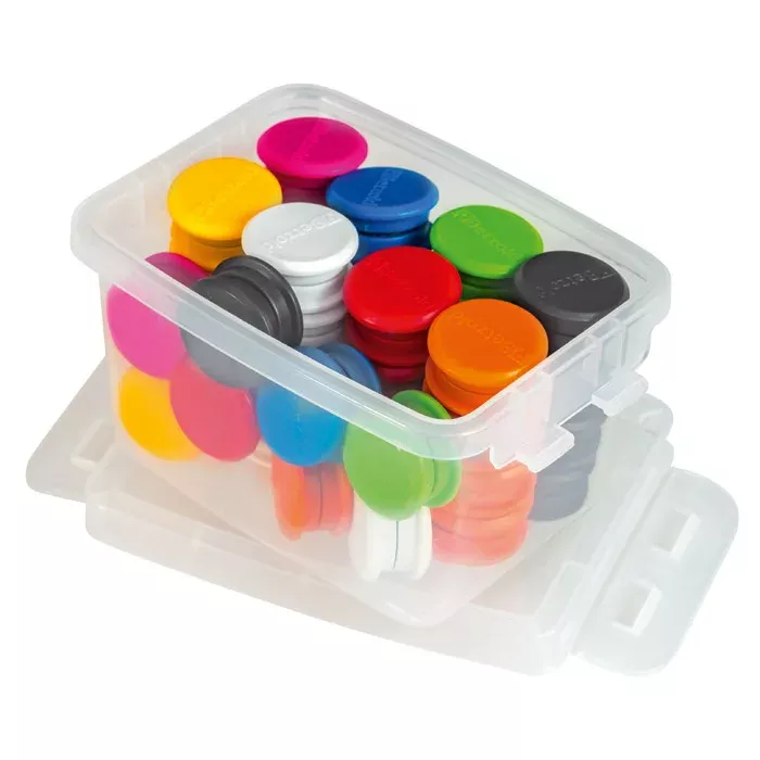 Kappen, Plastikbehälter, bunte Farben, bunte Deckel, Aufbewahrungsbox