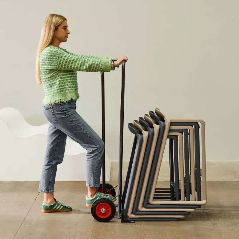 Roller, KofferraCarry, Klappstuhl, Stapelbare Stühle, Transportroller