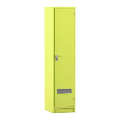 Schrank, Spind, Metall, Kühler?, Ventilatorgitter