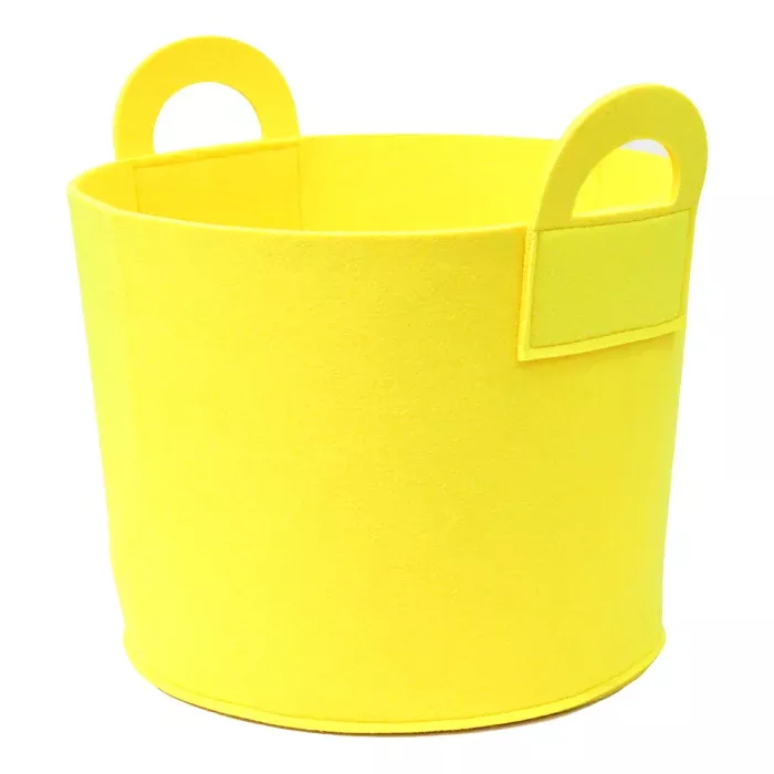 korb, gelb, bastkorb, farbe gelb, rascheleer