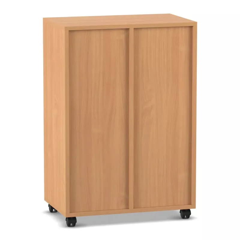 Wagen, Schrank, Schiebe-Schrank, Holz, Rollen