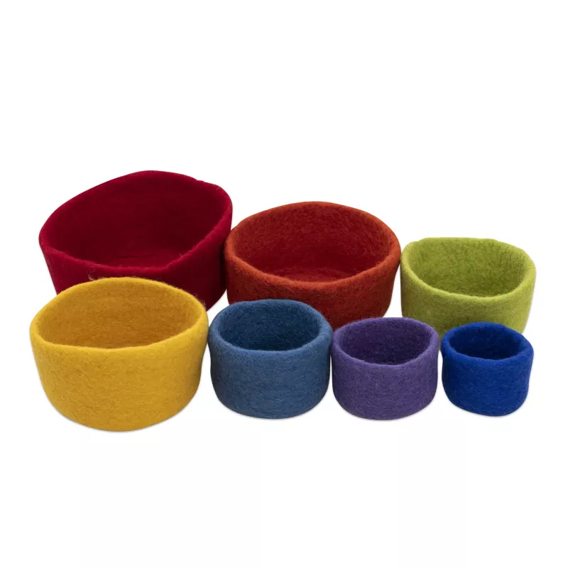 gefüllte Schale?, colorful bowls