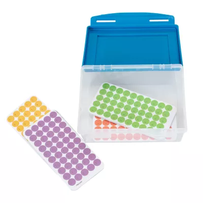 Stickeretiketten, Farbaufkleber, Kreisaufkleber, Dot-Aufkleber, Etikettenblatt