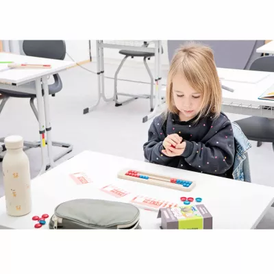 Abakus, Kinder-Spiel, Päppchen, bunte Perlen, Tischspielzeug