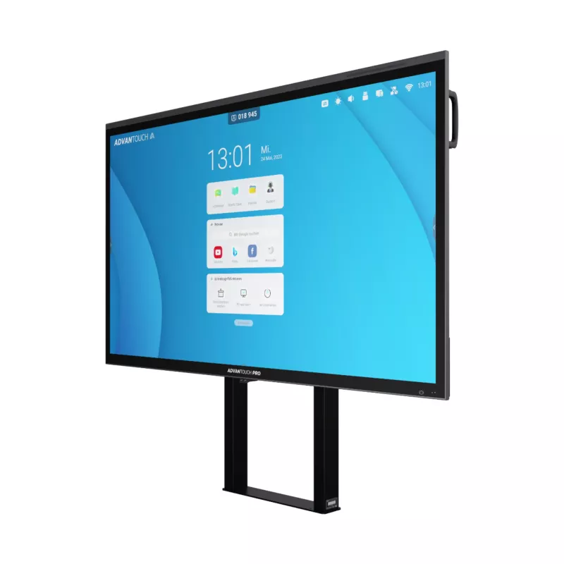 Monitor, Interaktiver Bildschirm, HDMI, Wandhalterung, USB-C