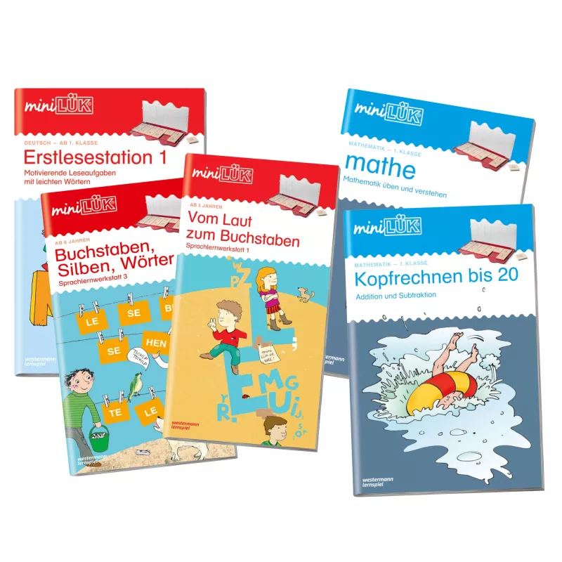 Lernheft, Mathematik, Deutsch, Buchreihe, Kinderunterricht