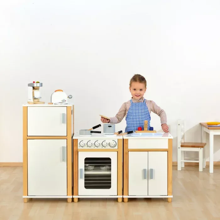 Küche, Spielküche, Kindergarten, Kochset, Holzspielzeug