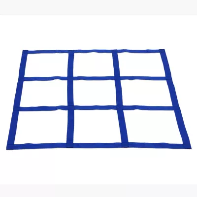 Gitternetz, Netzstruktur, Korbnetz, Blaue Farbe, Rahmennetz