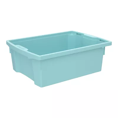 aufbewahrungskiste, Kunststoffbox, Aufbewahrung, Türkis, Kasten