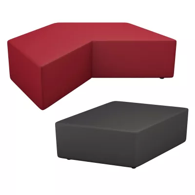 Mosaik Polstermöbel - Hocker