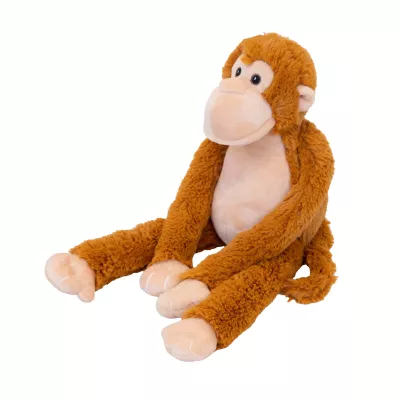 Plüschaffe, brauner Affe, weiches Spielzeug, Geschenkspielzeug, Tier-Plushie