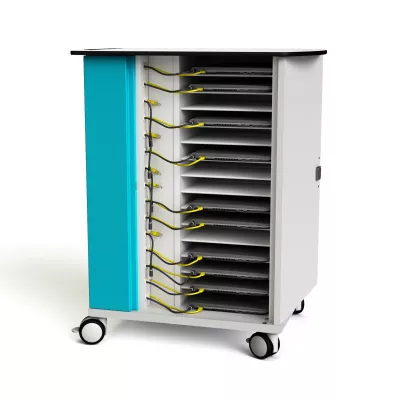 rollbarer Wagen, Serverrack, Netzwerk-Equipment, Kabelmanagement, Metall-Schranke