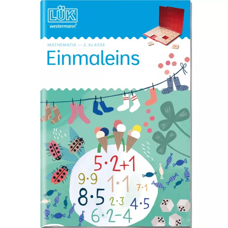 mathematik, Einmaleins, Lernbuch, Schule, Klassenstufe 2