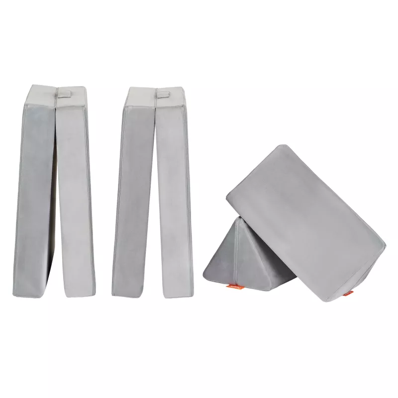 Gymnastikmatte, Faltmatte, Grau, Schaumstoffmatte, Matten-Set