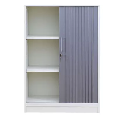 FLEXEO® Office – Rollladen-Schrank mit 3 Fächern H: 115,3 cm