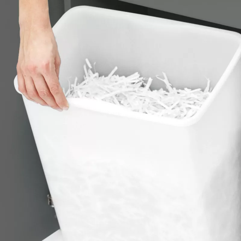 Toilet, Mülleimer, Abfalleimer, Weiß, Papierfüllung