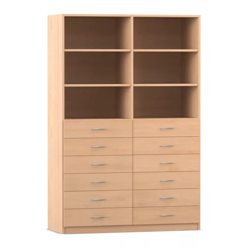 holzschrank, sideboard, kommode,  storageeinheit, schubladen