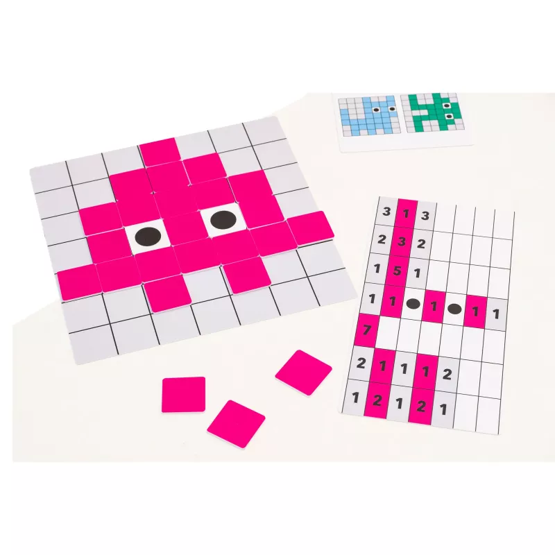 pink tiles, Gittern?, Gitterpuzzle, Brettspiel, Fliesen