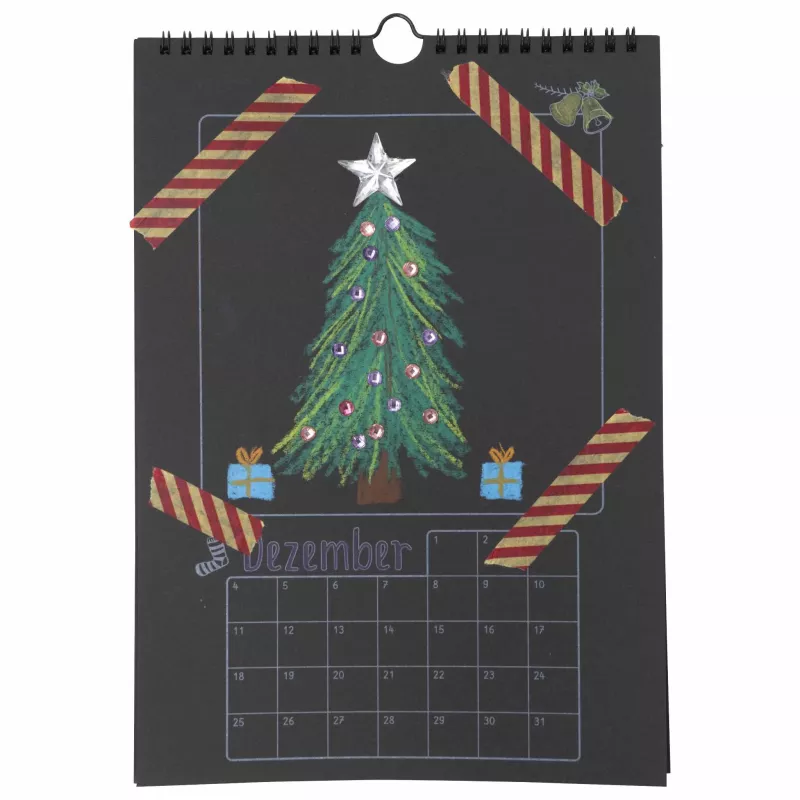 weihnachtskalender, kalender, weihnachtsbaum, weihnachtsdekoration, tannenbaum