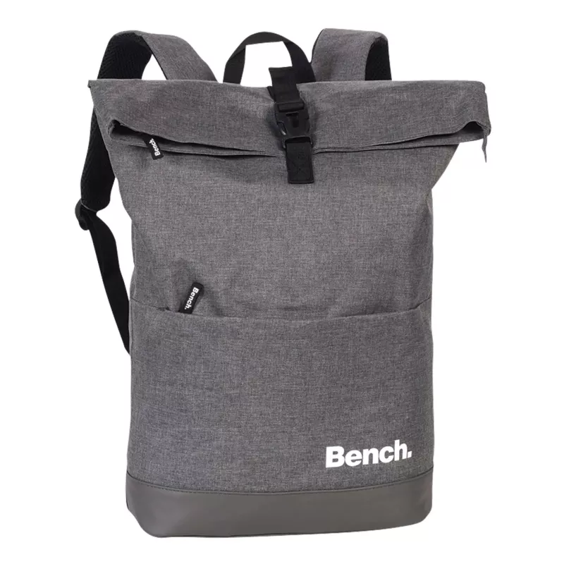 Rucksack, Rucksack, Grau, Rolltop, Bench