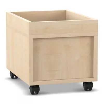 Holzschrank, Küchenwagen, Rollwagen, Holzbox, Wagen mit Rollen