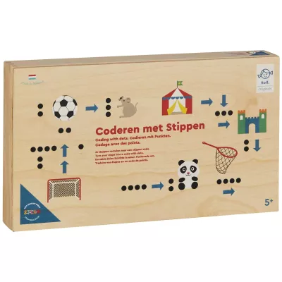 Puzzlespiel, Dot-Puzzle, Stilleben, Holzbox, Lernspiel