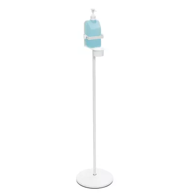 Desinfektionsspender, Hygiene-Station, Seifenspender, Standleuchte?, Standsystem