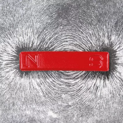 Fingerabdruck, roter Kunststoff, rechteckig, Abzeichen, mustert Hintergrund
