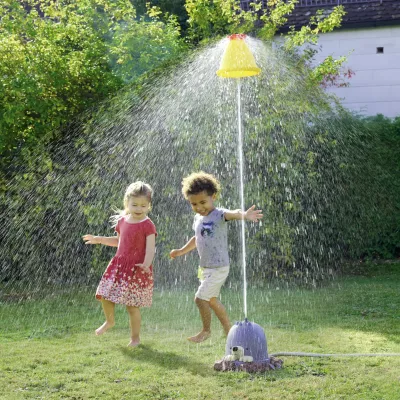 Kinderspielwasser, Sprinkler, Gartenspielzeug, Spritzanlage, Gartenbetriebsspielzeug