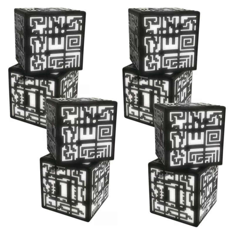 würfel, schwarze würfel, muster, kubus, skulptur