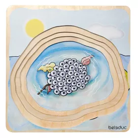 Lagenpuzzle Frosch