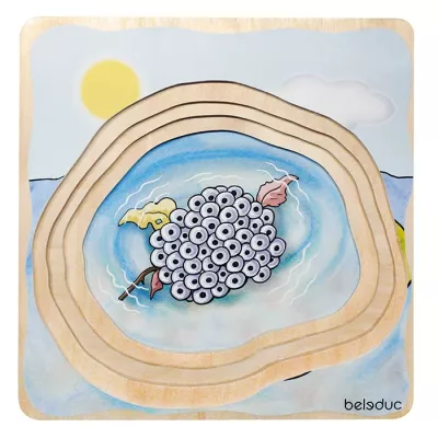 Puzzlespiel, Holzpuzzle, Beeren, Beere, Graphik puzzle