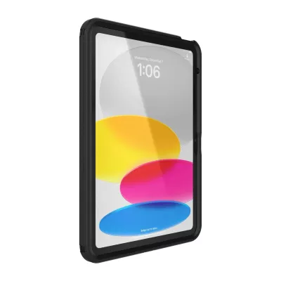 Tablette, Hülle, Shockproof, Schwarz, Schutz