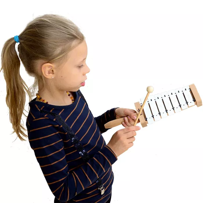 Kinder, Musikinstrument, Schlaginstrument, Holz, Stabspiel