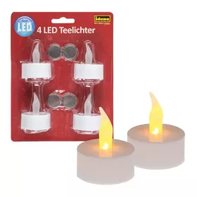 Elektrische Teelichter, 4er-Set
