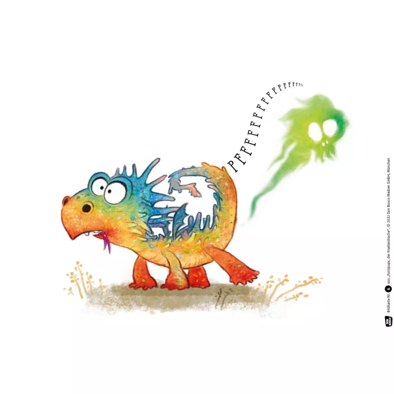 Dino, Kreatur, farbenfroh, Kunststil, Wissenschaftsfigur