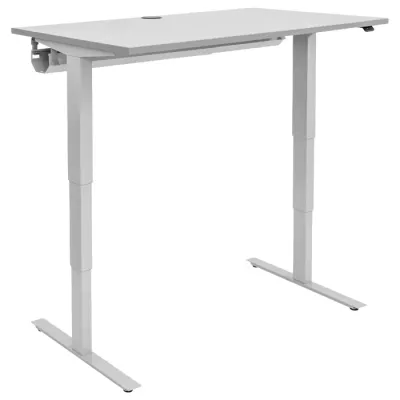 Schreibtisch, Höhenverstellbarer Tisch, Metall, Gestell, Oberfläche