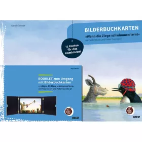Kamishibai-Bildkarten, Wenn die Ziege schwimmen lernt