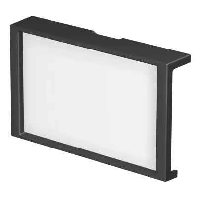 LED-Panel, Licht-Panel, Rahmenloses Panel, Grau-Rahmen, Weißer Diffusor